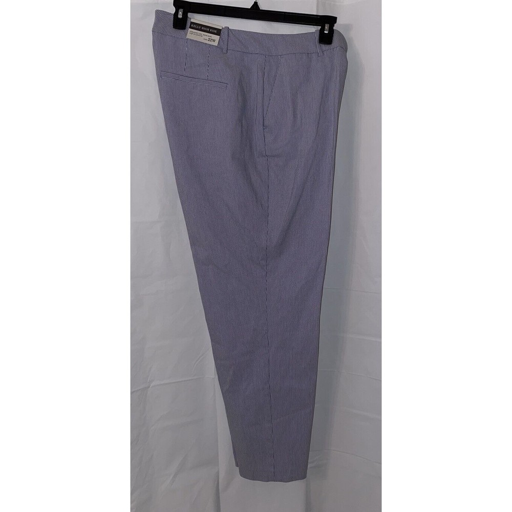 Lord & Taylor Kelly High Rise Straight Leg Ankle Length Chambray Size 22W